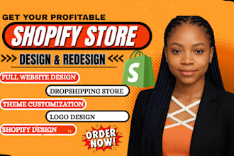 design shopify store, shopify store redesign build shopify website, store design