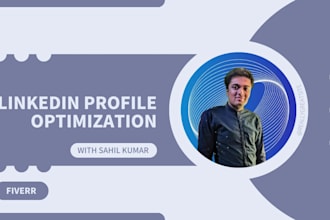 write new linkedin content and do profile optimization