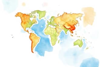 create a custom wedding map watercolor style