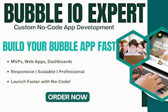 build bubble io app bubble io developer mvp adalo saas develop bubble io app