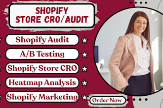 do shopify store audit, shopify cro, conversion rate optimization, marketing