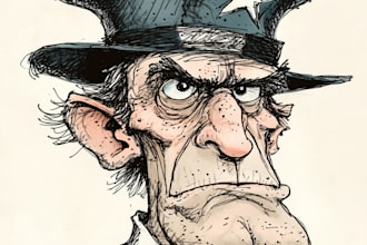create political and editorial cartoons