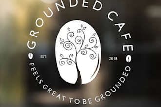 design surprising creative coffee shop logo