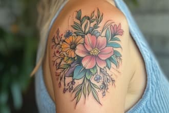 create unique and realistic an amazing custom tattoo designs