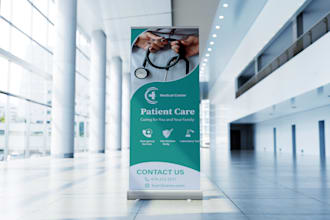 do roll up banner design and retractable banner