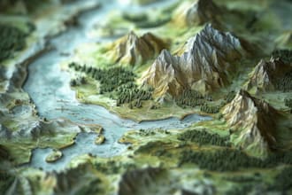 make a fantasy map that fits your imagination