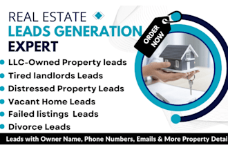 generate high quality real estate leads with contact info