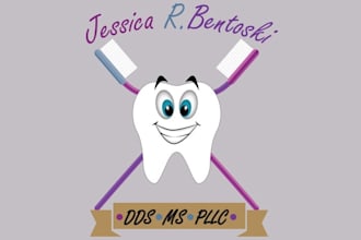design amazing new kids dental office logo
