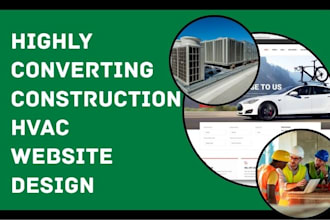 design construction roofing hvac flooring car dealership moving company website
