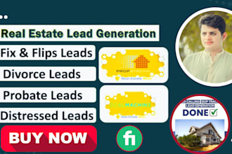 do fix and flips divorce leads pre probate distressed properties with skip trace