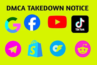 remove IP infringement, copyright and trademark notice,patent infringement, dmca