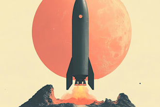 design spaceship, sci fi illustration and sci fi art