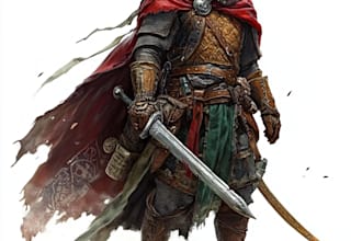 illustrate your ttrpg oc, vtm, fantasy, dnd character art