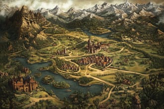 create the map of your fantasy world