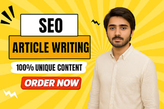 do SEO article writing, blog writing, and content writing