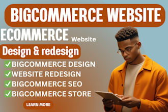 design bigcommerce store customize bigcommerce website