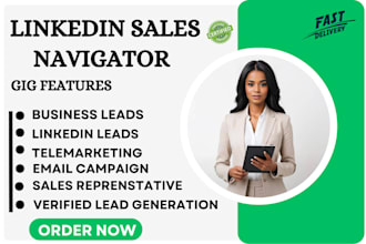 do linkedin sales navigator lead generation and build b2b email list