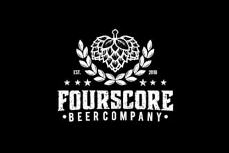 design elegant new brewery pub logo