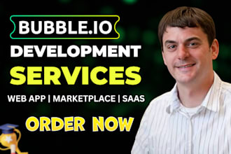 build bubble io apps, saas, mvps, marketplaces, and convert figma designs