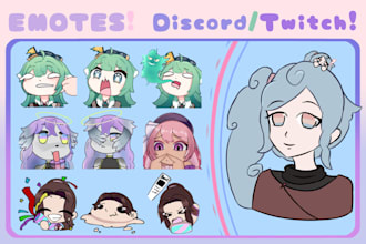 make twitch and discord emotes