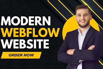 develop responsive webflow website or convert figma to webflow website