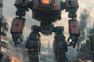 draw sci fi, star wars, mecha, sprite dnd art