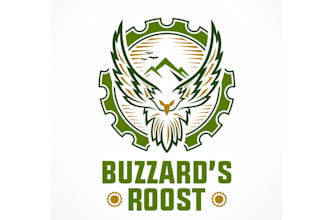 design awesome hardcore mountain bike park logo