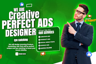 design creative facebook,instagram,social media post or ads