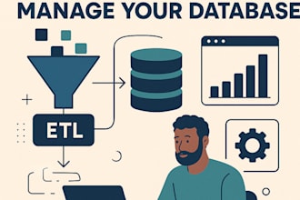 build robust etl pipelines and manage your database