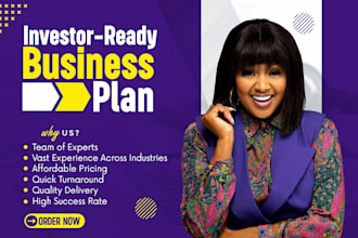 write a detailed business plan, business proposal, business plan writer, grant