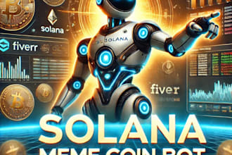 provide solana memecoins bot, solana volume bot, market maker bot, raydium bot