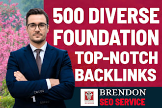 do high authority diverse foundation backlinks linkbuilding