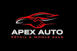 do modern car service, car detailing, auto repair and automotive logo design