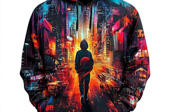 do custom urban modern unique streetwear clothing design