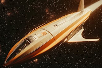 design spaceship, sci fi illustration and sci fi art
