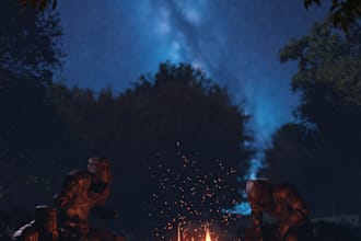 design realistic 3d landscapes and environments in blender