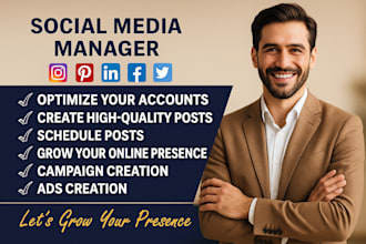 manage your social media linkedin twitter pinterest instagram and create content