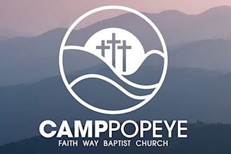 do modern christian, ministry, religious and church logo design