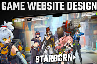 design your gaming website using adobe and figma