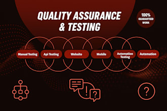 do software testing or quality assurance for you