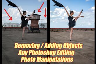 make photo editing and remove or add objects and people
