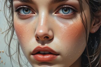 make your photo into a digital oil painting portrait art