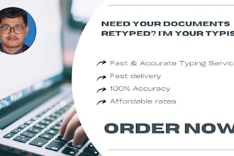 retype your documents fast