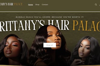 hair extension shopify store hair extension shopify website beauty, spa store