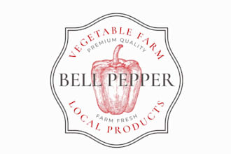 design professional pepper frame logo for your company