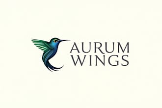 make different 3d professional hummingbird logo design within 1 day
