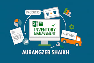 create a custom inventory management spreadsheet in excel