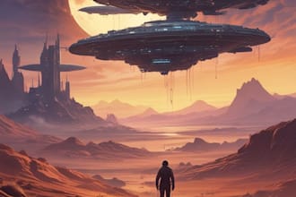 design spaceship, sci fi illustration and sci fi art