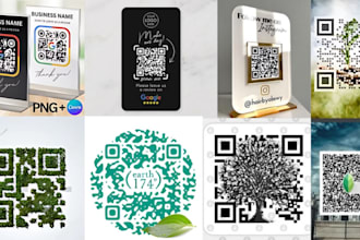 do stationary branding luxury business ,custom qr code logo