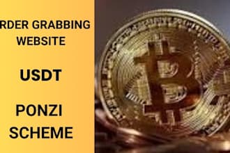build ponzi scheme, crypto website, order grabbing mlm with affiliate marketing